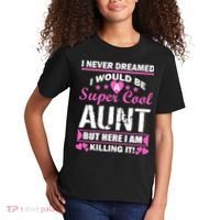 Super Cool Aunt Kiling It Kids T-Shirt thumb 2