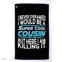 Super Cool Cousin Golf Towel thumb 0