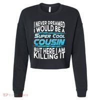 Super Cool Cousin Cropped Pullover Crew thumb 0