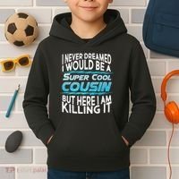 Super Cool Cousin Kids Hoodie thumb 2