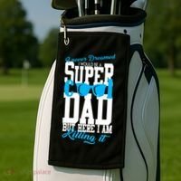 Super Cool Dad Golf Towel thumb 2