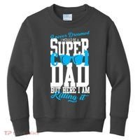 Super Cool Dad Kids Sweatshirt thumb 0