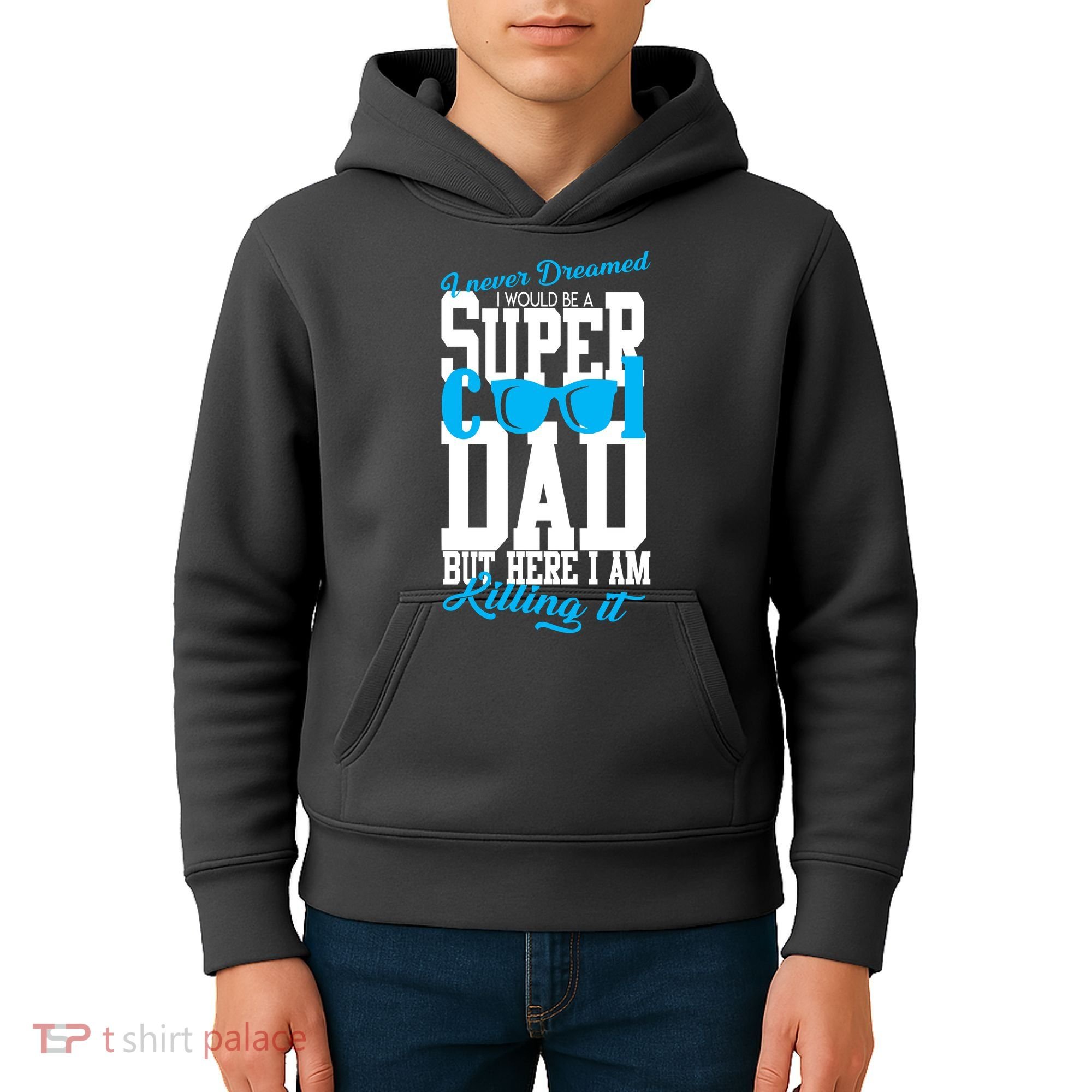 Super Cool Dad Kids Hoodie
