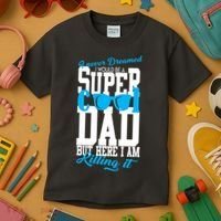 Super Cool Dad Kids T-Shirt thumb 3