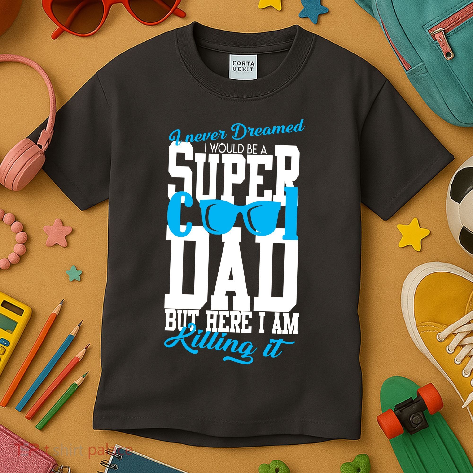 Super Cool Dad Kids T-Shirt