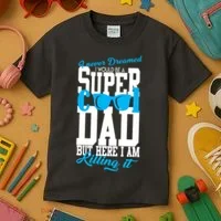 Super Cool Dad Kids T-Shirt thumb 3