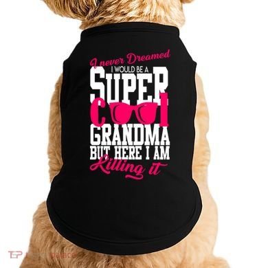 Super Cool Grandma Doggie Tank