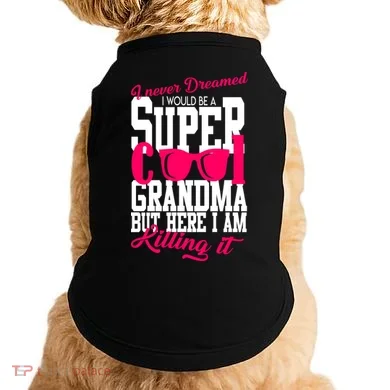 Super Cool Grandma Doggie Tank