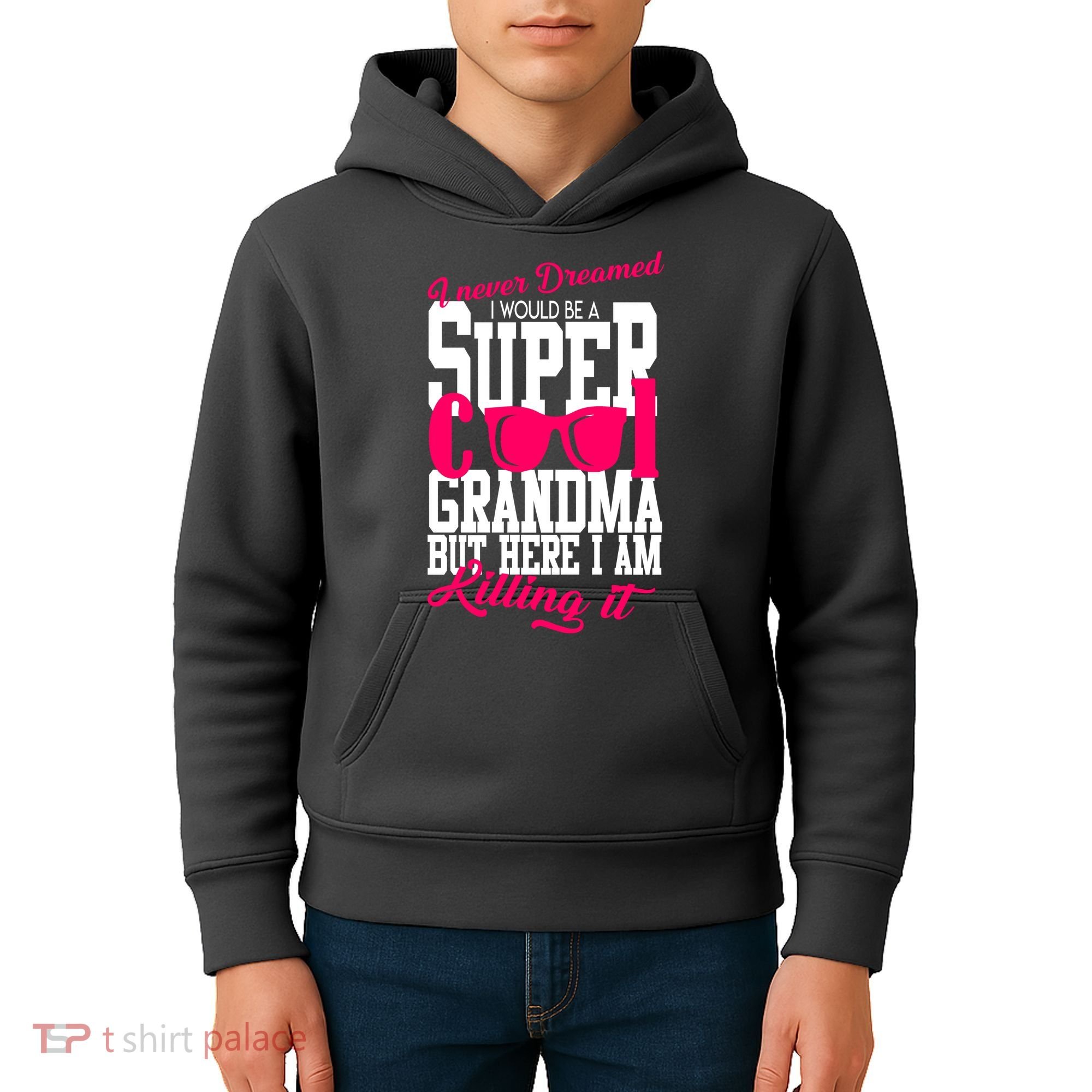 Super Cool Grandma Kids Hoodie