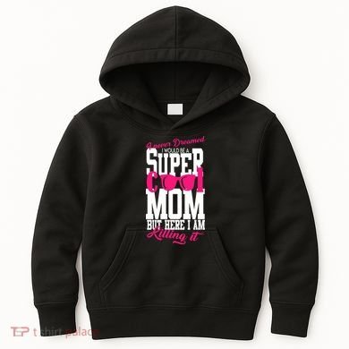 Super Cool Mom Kids Hoodie