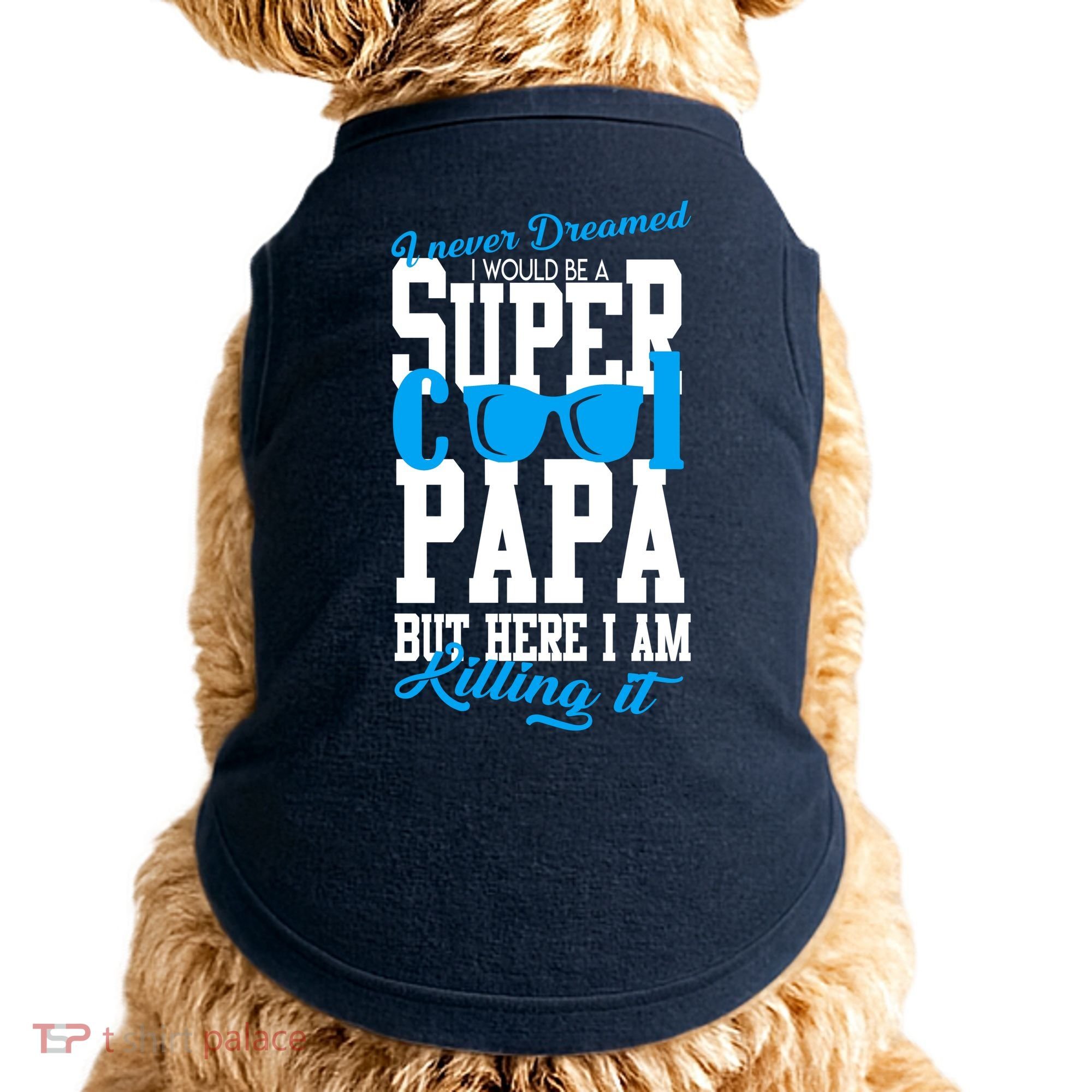 Super Cool Papa Doggie Tank