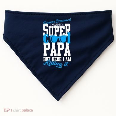 Super Cool Papa USA-Made Doggie Bandana