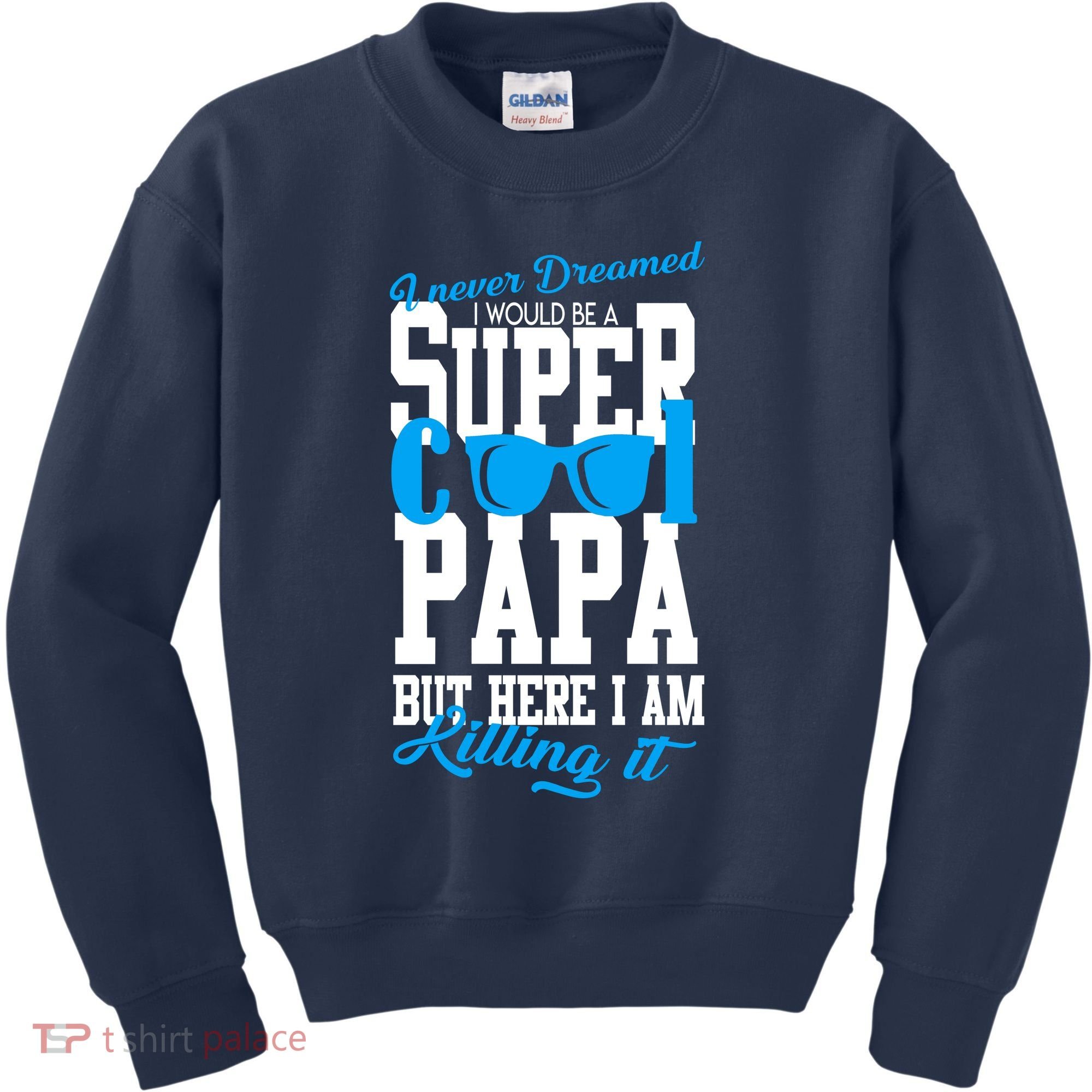 Super Cool Papa Kids Sweatshirt