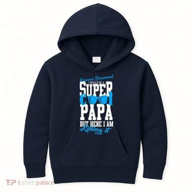 Super Cool Papa Kids Hoodie