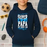 Super Cool Papa Kids Hoodie thumb 2