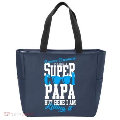 Super Cool Papa Tote Bag