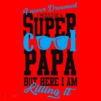 Super Cool Papa Santa Hat thumb 1