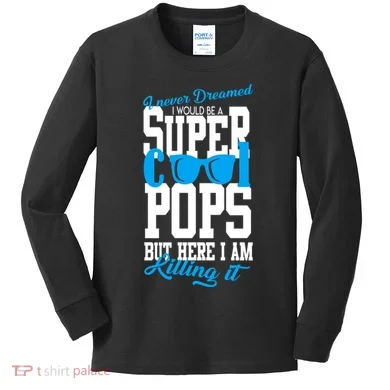 Super Cool Pops Kids Long Sleeve Shirt