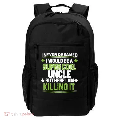 Super Cool Uncle Killing It Backpack