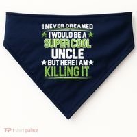 Super Cool Uncle Killing It USA-Made Doggie Bandana thumb 0