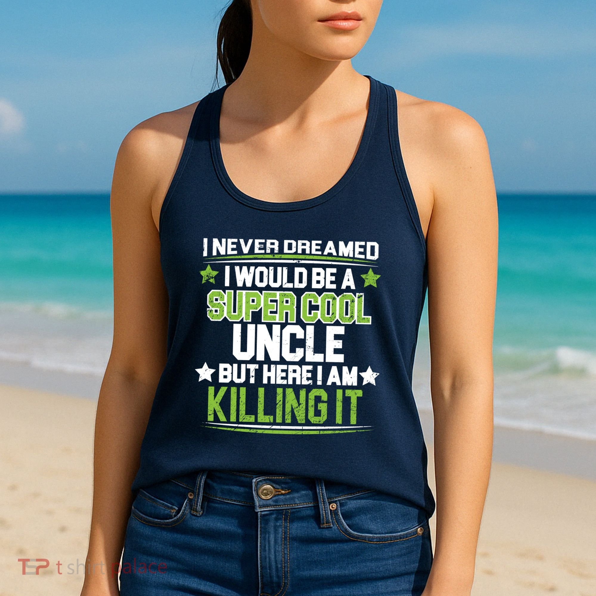 Super Cool Uncle Killing It Women's Tank Top
