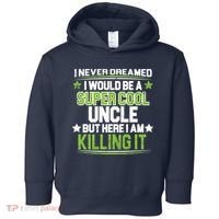 Super Cool Uncle Killing It Toddler Hoodie thumb 0