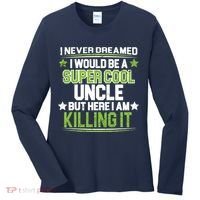 Super Cool Uncle Killing It Women's Long Sleeve Shirt thumb 0