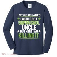 Super Cool Uncle Killing It Kids Long Sleeve Shirt thumb 0