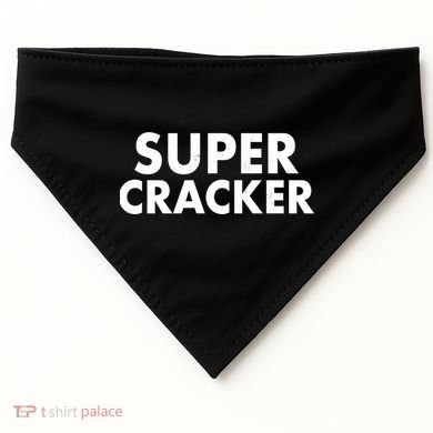 Super Cracker USA-Made Doggie Bandana