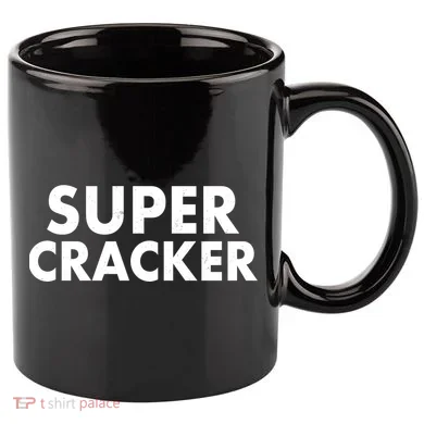 Super Cracker 11oz C Handle Ceramic Mug