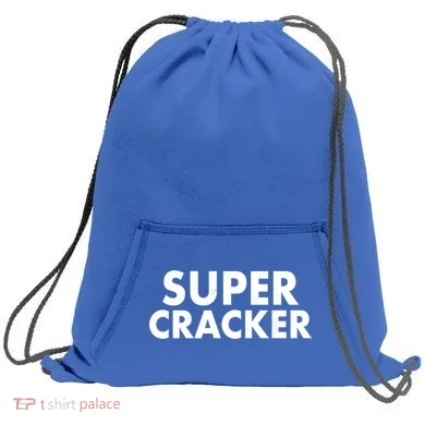 Super Cracker Sweatshirt Cinch Pack Bag