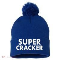 Super Cracker Pom Pom 12in Knit Beanie thumb 0