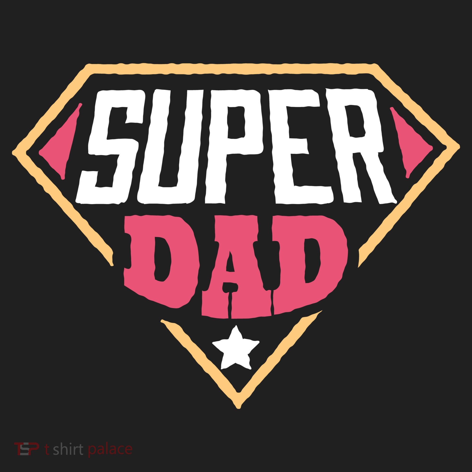 Super Dad Captain Golf Towel