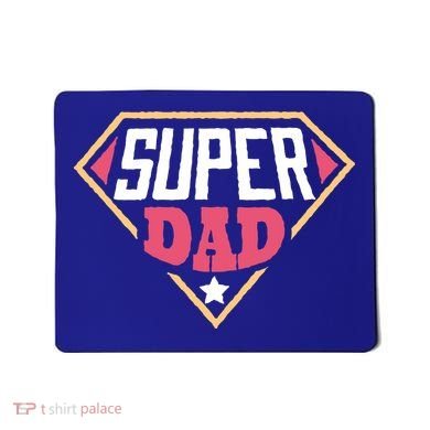 Super Dad Captain Mousepad
