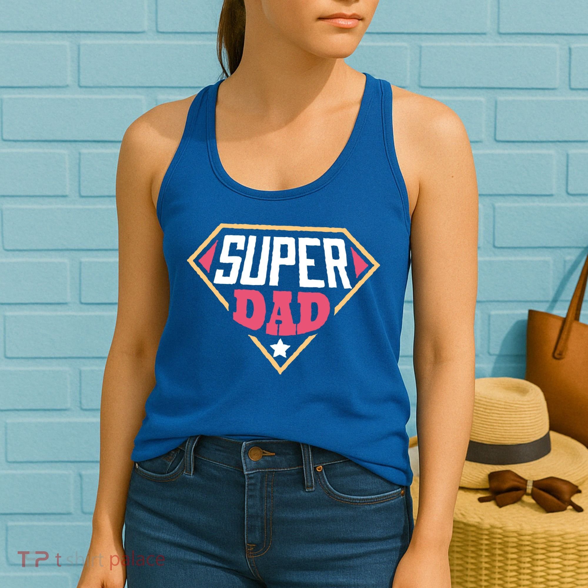 Super Dad Captain Women's Tank Top