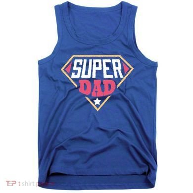 Super Dad Captain Tank Top