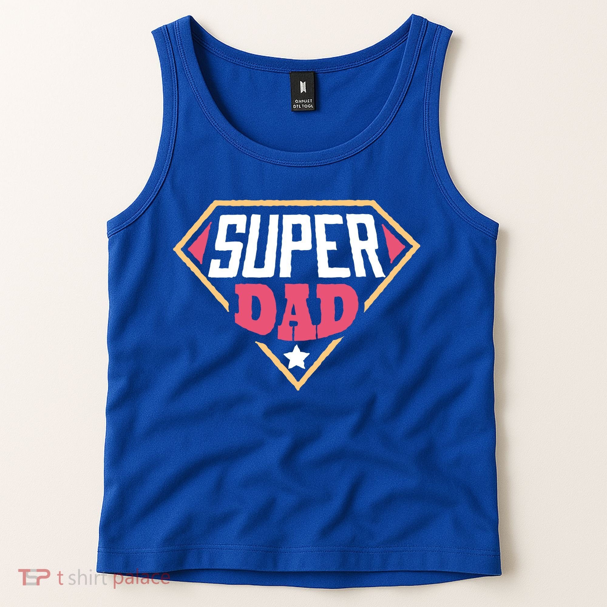 Super Dad Captain Tank Top