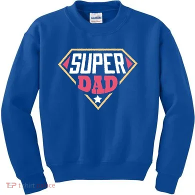 Super Dad Captain Kids Sweatshirt
