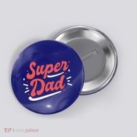 Super Dad Fathers Day Button thumb 0