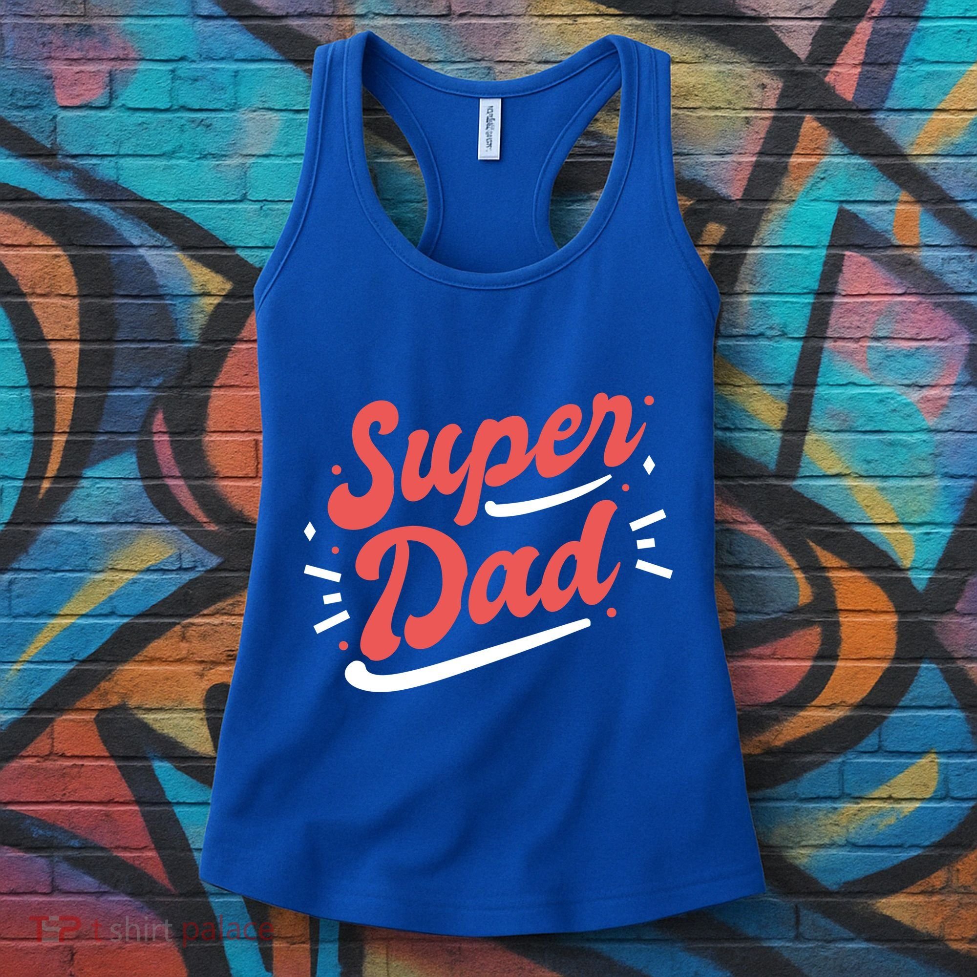 Super Dad Fathers Day Women's Tank Top