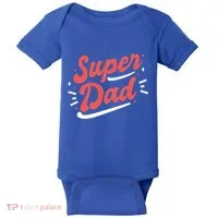 Super Dad Fathers Day Baby Bodysuit thumb 0