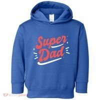 Super Dad Fathers Day Toddler Hoodie thumb 0