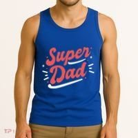 Super Dad Fathers Day Tank Top thumb 3