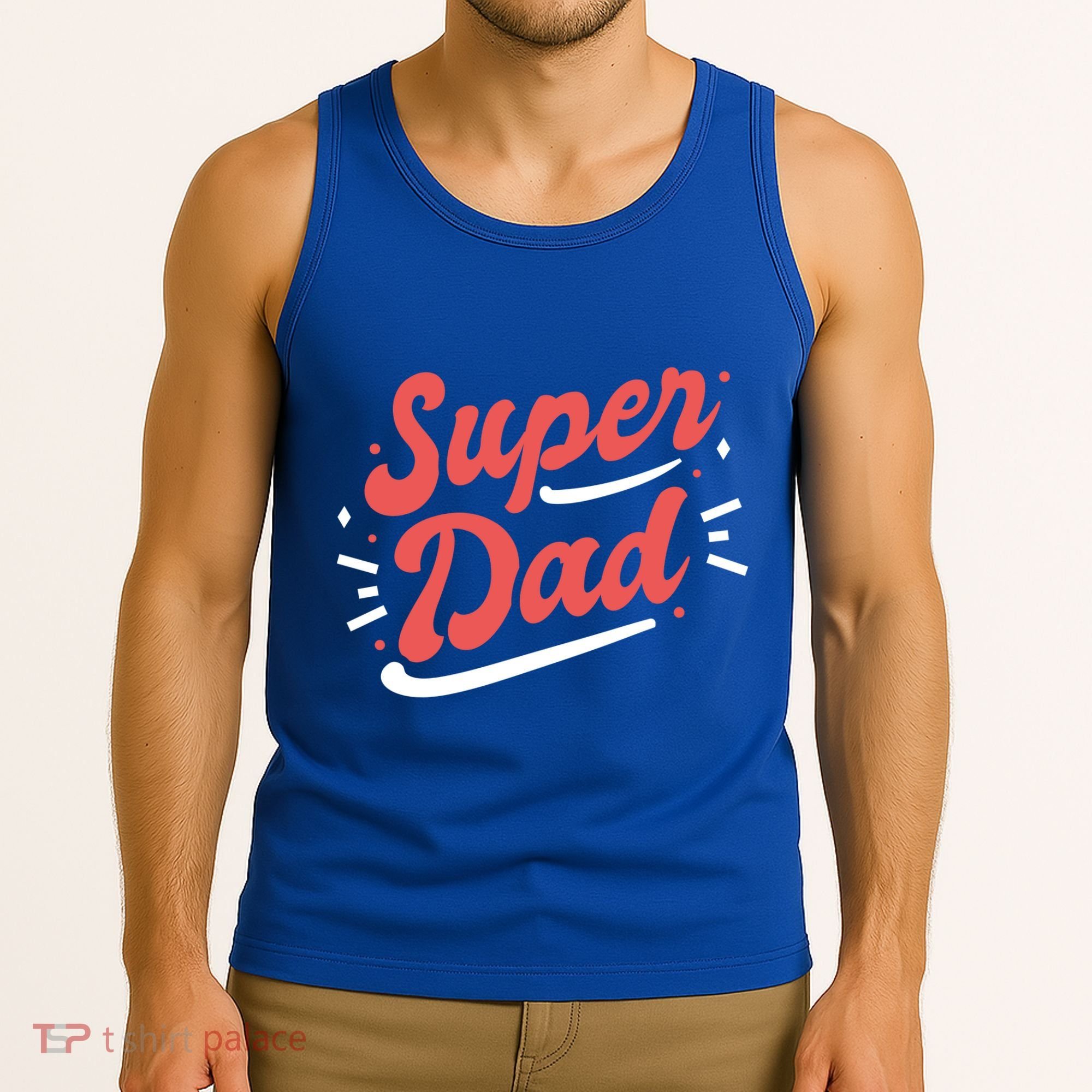 Super Dad Fathers Day Tank Top