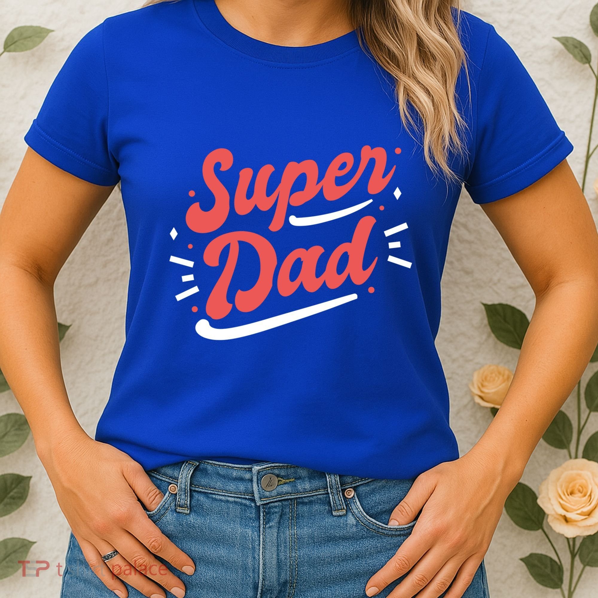 Super Dad Fathers Day Women's T-Shirt