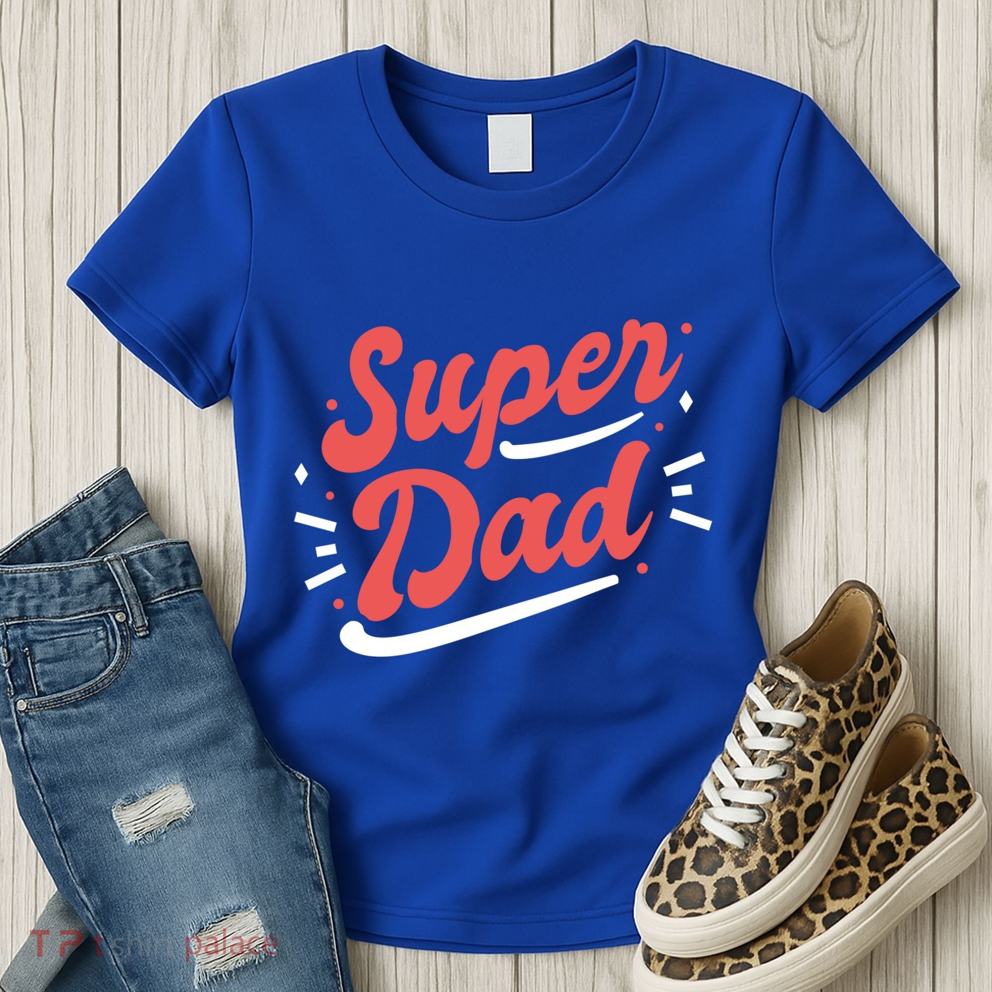 Super Dad Fathers Day Women's T-Shirt