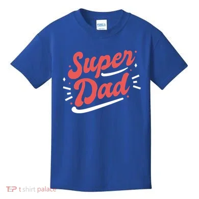 Super Dad Fathers Day Kids T-Shirt