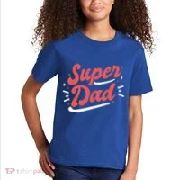 Super Dad Fathers Day Kids T-Shirt thumb 2