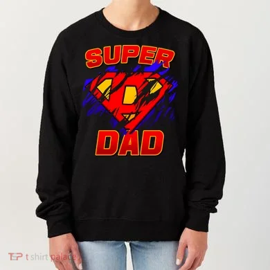 Super Dad Ripped Logo Women's Sweatshirt