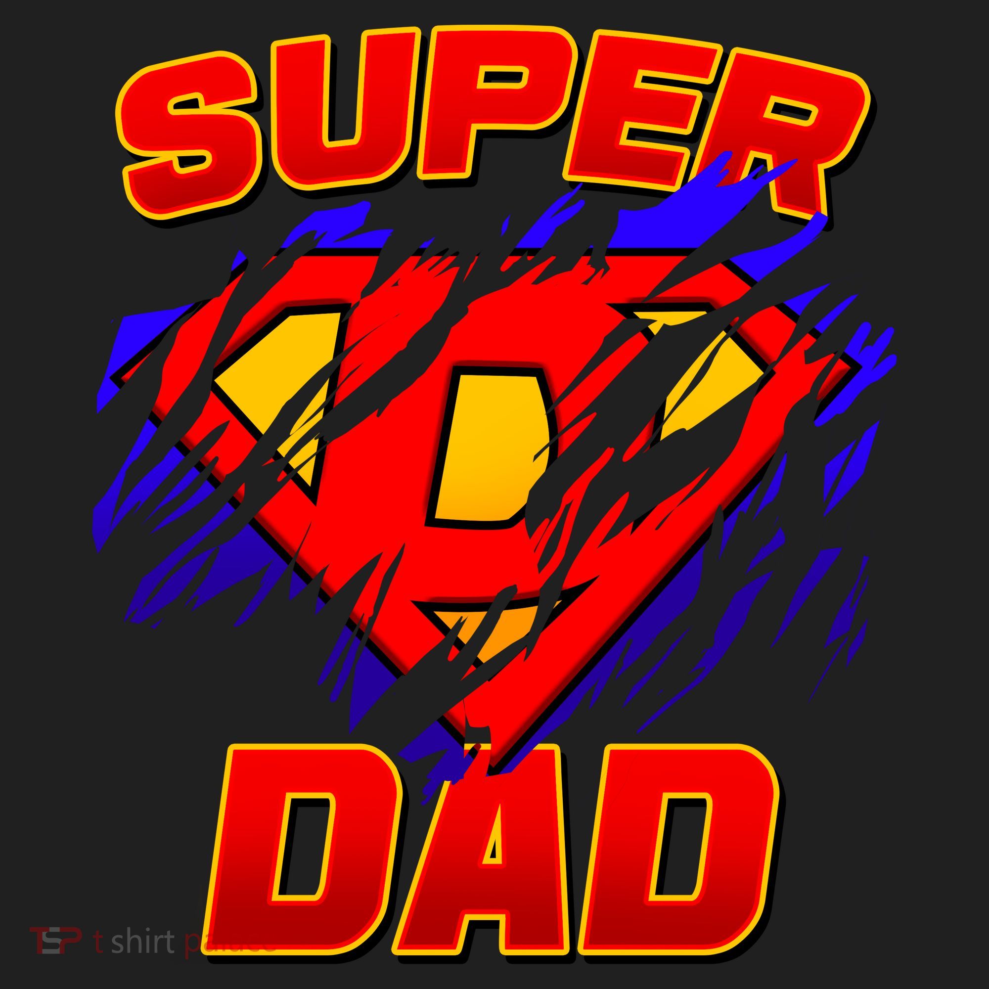 Super Dad Ripped Logo Women's Sweatshirt